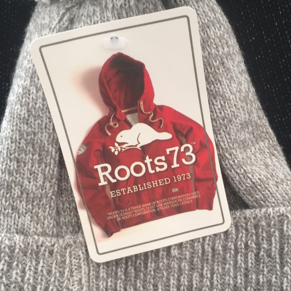 ROOTS SHELTY ROOTS73 KNIT TOQUE GREY MIX UNISEX - Picture 9 of 10